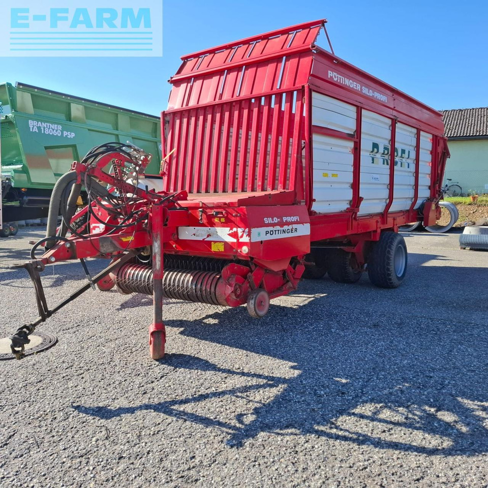 Pöttinger Siloprofi 2 - Damperli traktör römorku: fotoğraf 4 Pöttinger Siloprofi 2 - Damperli traktör römorku: fotoğraf 4
