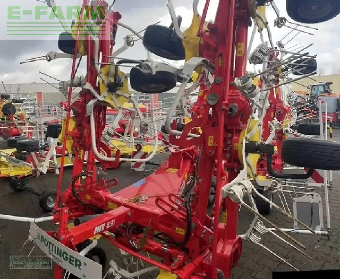 Pöttinger hit 8.91 - Ot toplama tırmığı: fotoğraf 2 Pöttinger hit 8.91 - Ot toplama tırmığı: fotoğraf 2