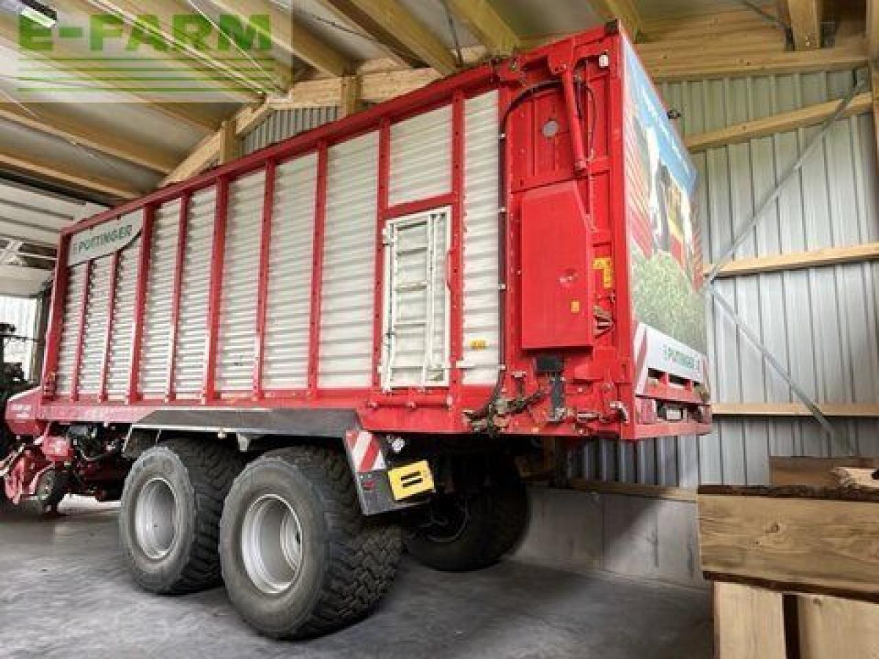 Pöttinger jumbo 6610 combiline - Damperli traktör römorku: fotoğraf 3 Pöttinger jumbo 6610 combiline - Damperli traktör römorku: fotoğraf 3