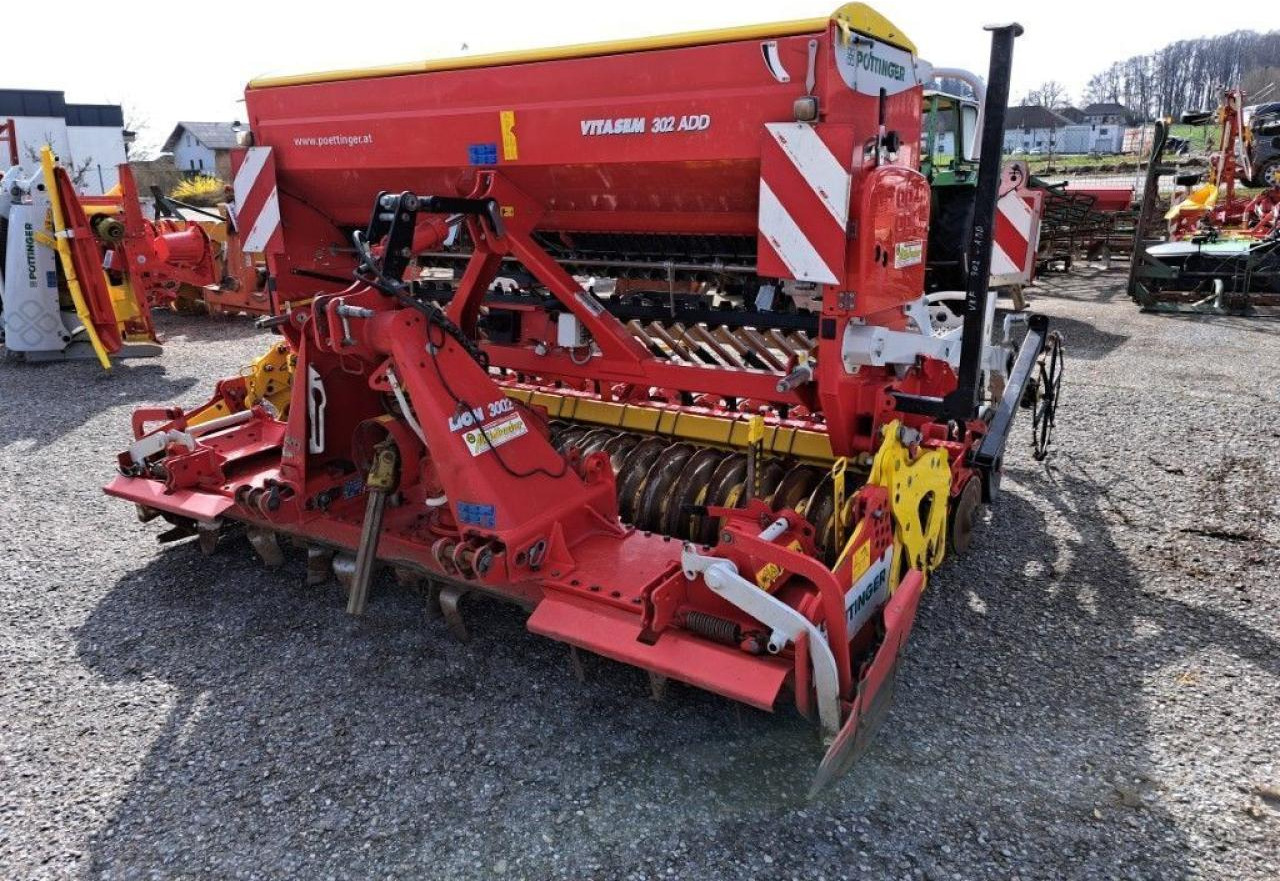Pöttinger lion 3002 + vitasem 302 add - Kombine ekim makinesi: fotoğraf 1 Pöttinger lion 3002 + vitasem 302 add - Kombine ekim makinesi: fotoğraf 1