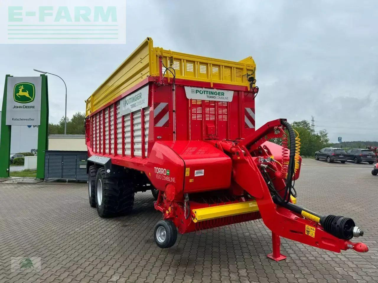 Pöttinger torro 6510 d combiline - Silaj römorku: fotoğraf 2 Pöttinger torro 6510 d combiline - Silaj römorku: fotoğraf 2