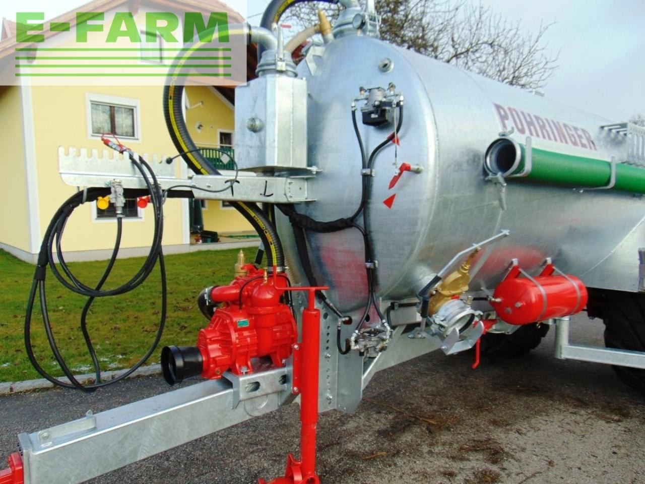 Pühringer 9000 - Sıvı gübre tankeri: fotoğraf 3 Pühringer 9000 - Sıvı gübre tankeri: fotoğraf 3