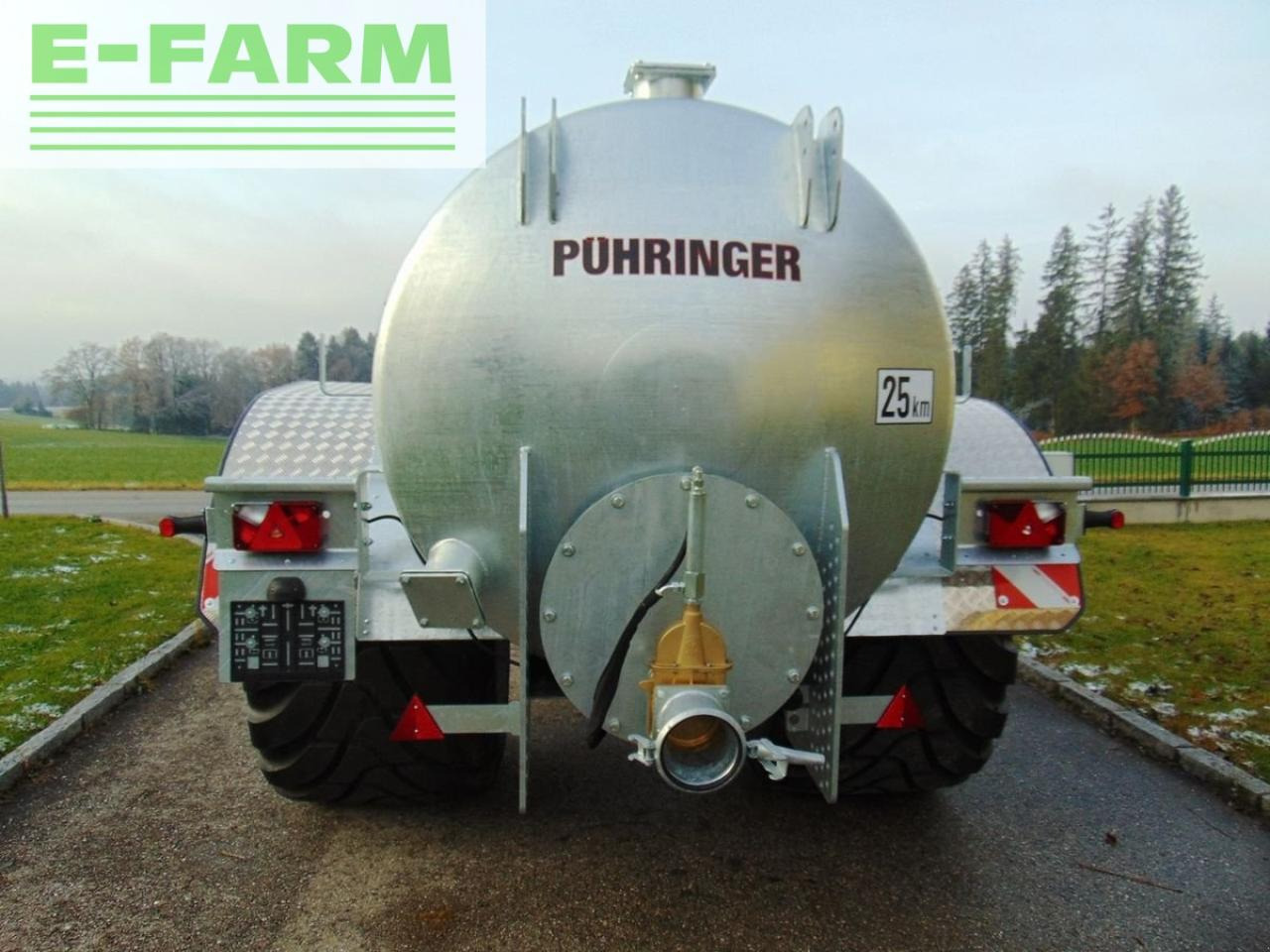 Pühringer 9000 - Sıvı gübre tankeri: fotoğraf 5 Pühringer 9000 - Sıvı gübre tankeri: fotoğraf 5