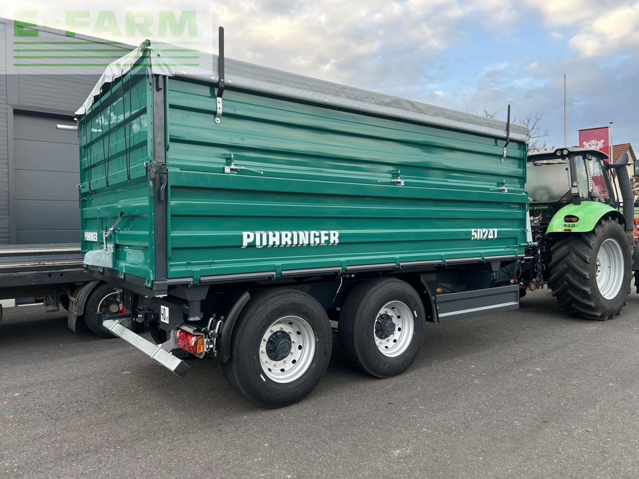 Pühringer pühringer 5024t - Damperli traktör römorku: fotoğraf 2 Pühringer pühringer 5024t - Damperli traktör römorku: fotoğraf 2