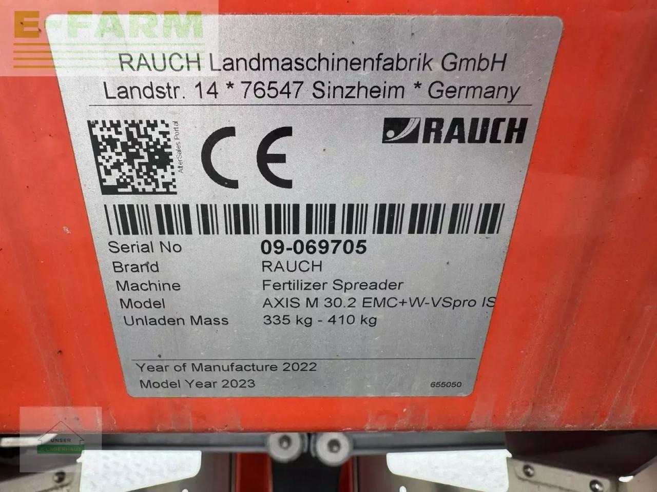 Rauch m 30.2 emc+w isobus - Gübre serpme makinesi: fotoğraf 5 Rauch m 30.2 emc+w isobus - Gübre serpme makinesi: fotoğraf 5