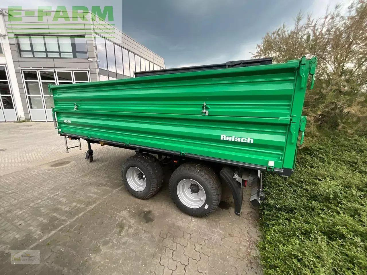 Reisch rtd 80.450 - Damperli traktör römorku: fotoğraf 4 Reisch rtd 80.450 - Damperli traktör römorku: fotoğraf 4
