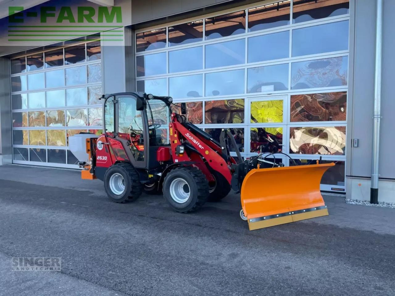 Schäffer 2630 winterdienst *kugelmann + lehner* - Mini ekskavatör: fotoğraf 1 Schäffer 2630 winterdienst *kugelmann + lehner* - Mini ekskavatör: fotoğraf 1