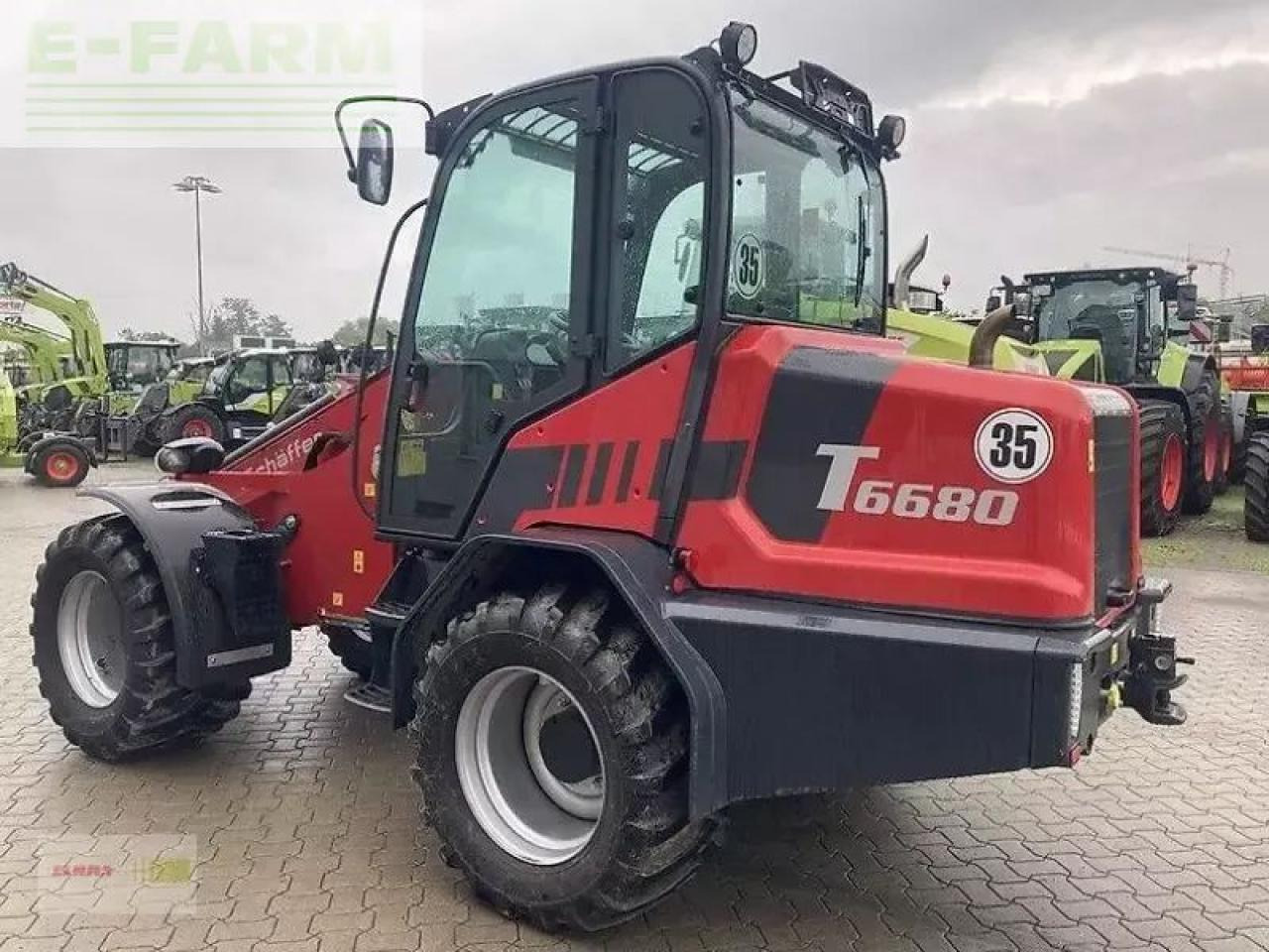 Schäffer 6680t - Teleskopik yükleyici: fotoğraf 3 Schäffer 6680t - Teleskopik yükleyici: fotoğraf 3