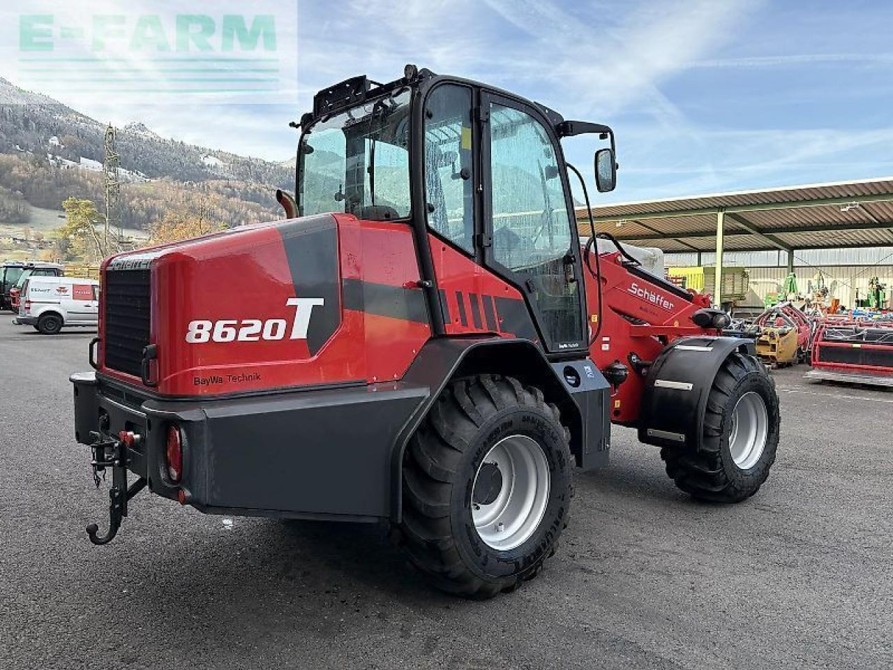 Schäffer 8620t teleradlader - Tekerlekli yükleyici: fotoğraf 5 Schäffer 8620t teleradlader - Tekerlekli yükleyici: fotoğraf 5