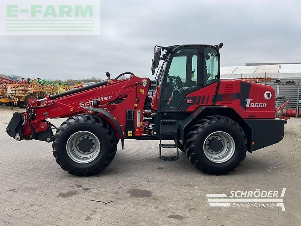 Schäffer 9660 t - Teleskopik yükleyici: fotoğraf 3 Schäffer 9660 t - Teleskopik yükleyici: fotoğraf 3