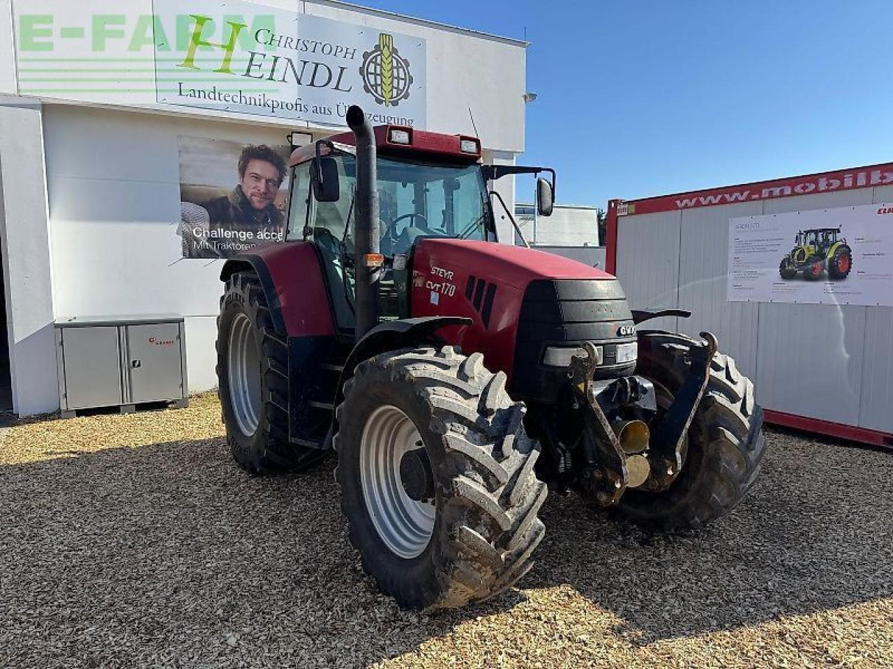 Steyr 170 cvt komfort - Traktör: fotoğraf 1 Steyr 170 cvt komfort - Traktör: fotoğraf 1