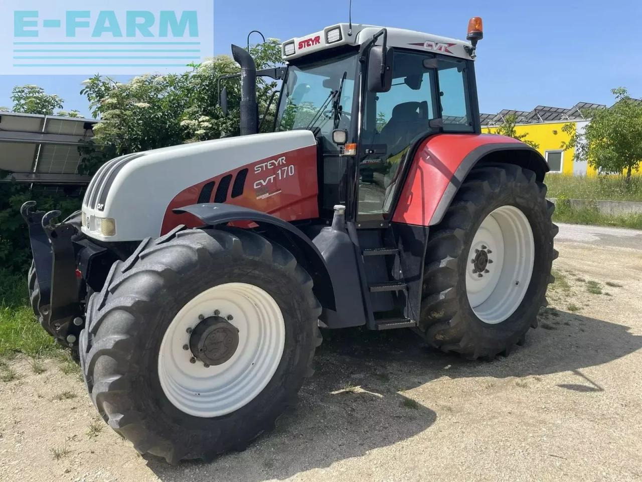 Steyr 170 cvt profi - Traktör: fotoğraf 1 Steyr 170 cvt profi - Traktör: fotoğraf 1