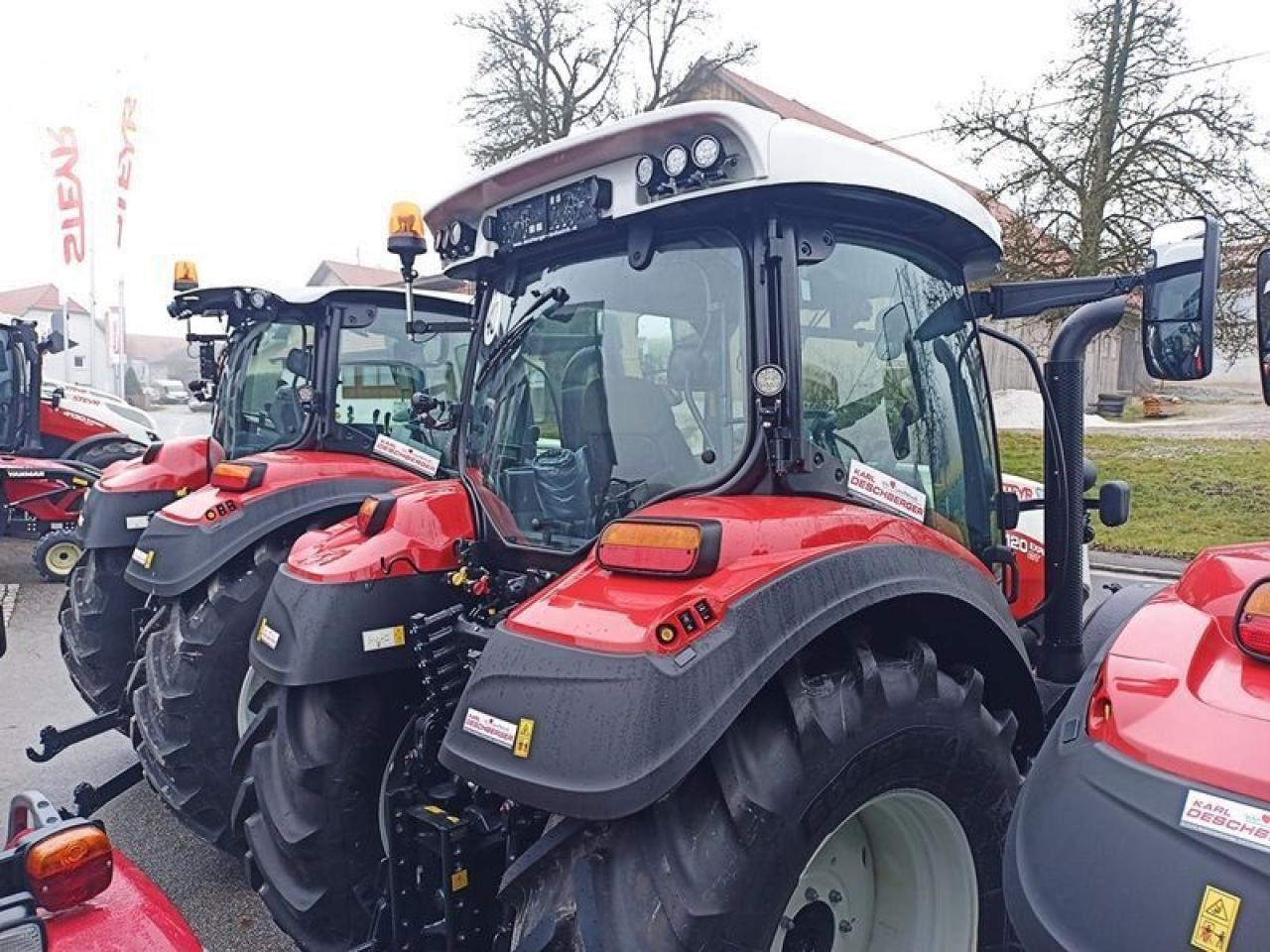 Steyr 4120 expert cvt CVT - Traktör: fotoğraf 4 Steyr 4120 expert cvt CVT - Traktör: fotoğraf 4