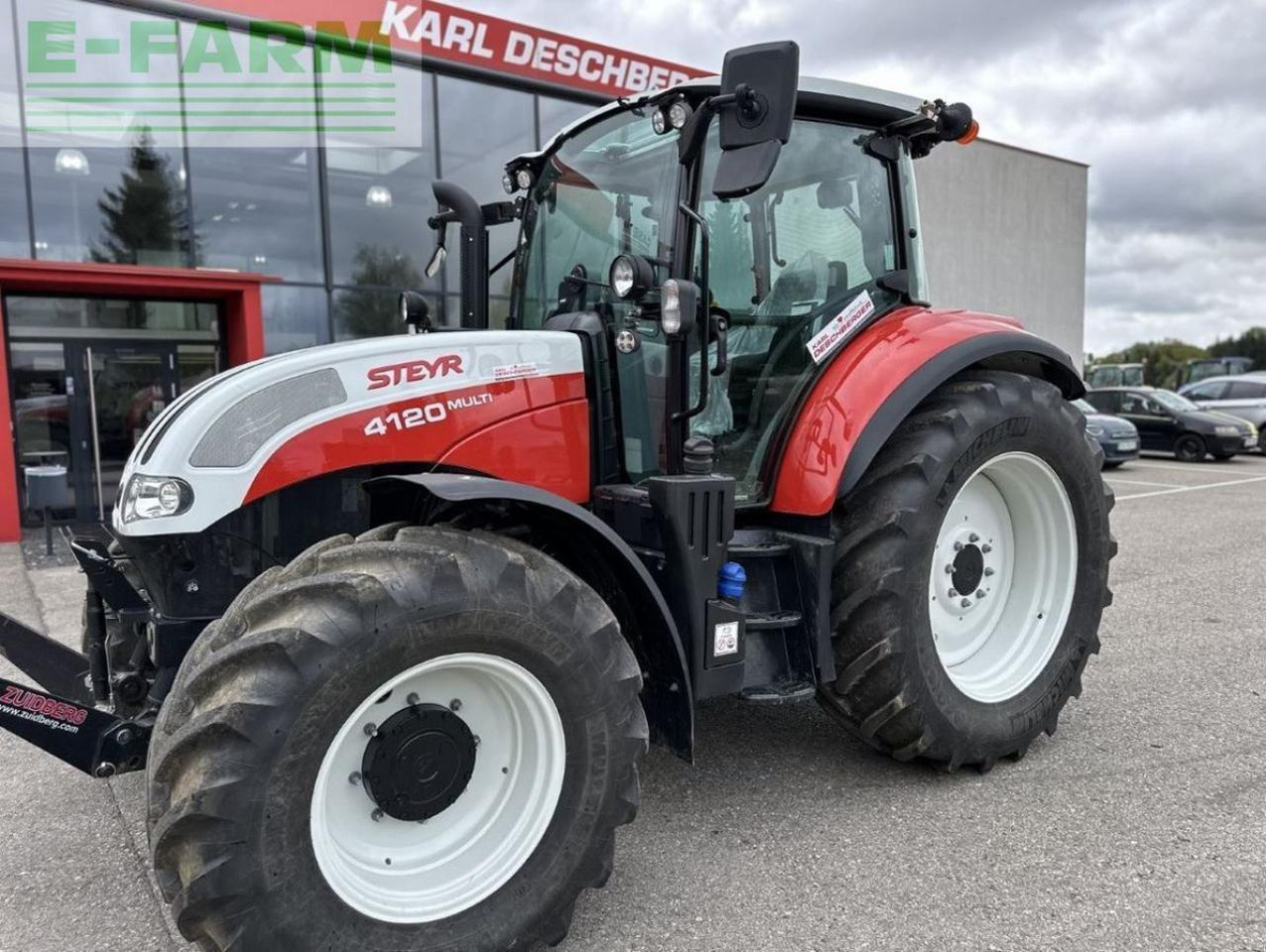 Steyr 4120 multi (stage v) CVT - Traktör: fotoğraf 2 Steyr 4120 multi (stage v) CVT - Traktör: fotoğraf 2
