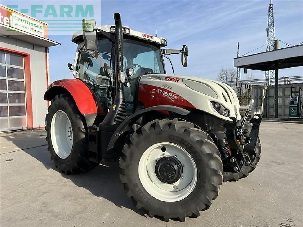 Steyr 4145 profi cvt CVT - Traktör: fotoğraf 1 Steyr 4145 profi cvt CVT - Traktör: fotoğraf 1