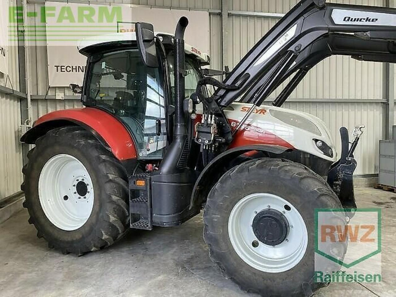 Steyr 6145 profi - Traktör: fotoğraf 2 Steyr 6145 profi - Traktör: fotoğraf 2