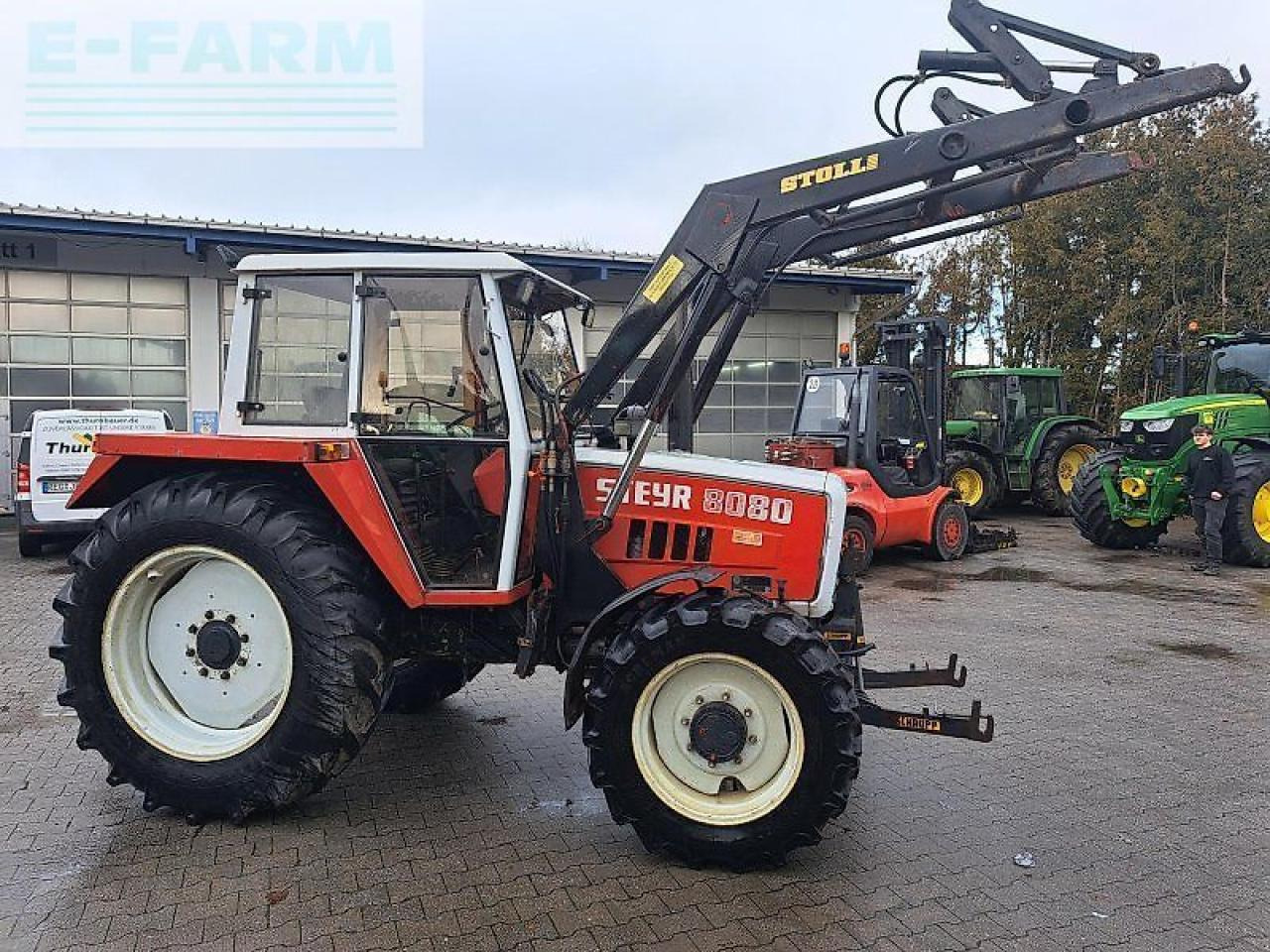 Steyr 8080 - Traktör: fotoğraf 3 Steyr 8080 - Traktör: fotoğraf 3