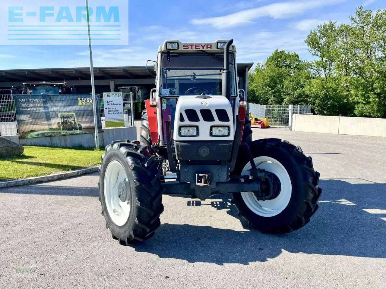 Steyr 964 a t - Traktör: fotoğraf 2 Steyr 964 a t - Traktör: fotoğraf 2