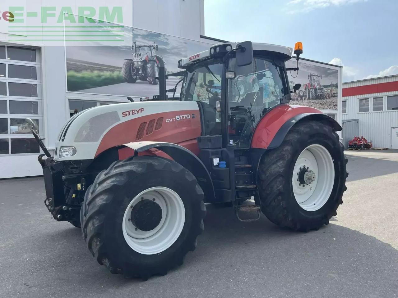 Steyr cvt 170 - Traktör: fotoğraf 2 Steyr cvt 170 - Traktör: fotoğraf 2