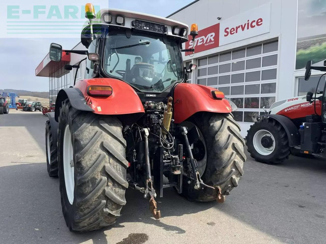 Steyr cvt 170 - Traktör: fotoğraf 3 Steyr cvt 170 - Traktör: fotoğraf 3