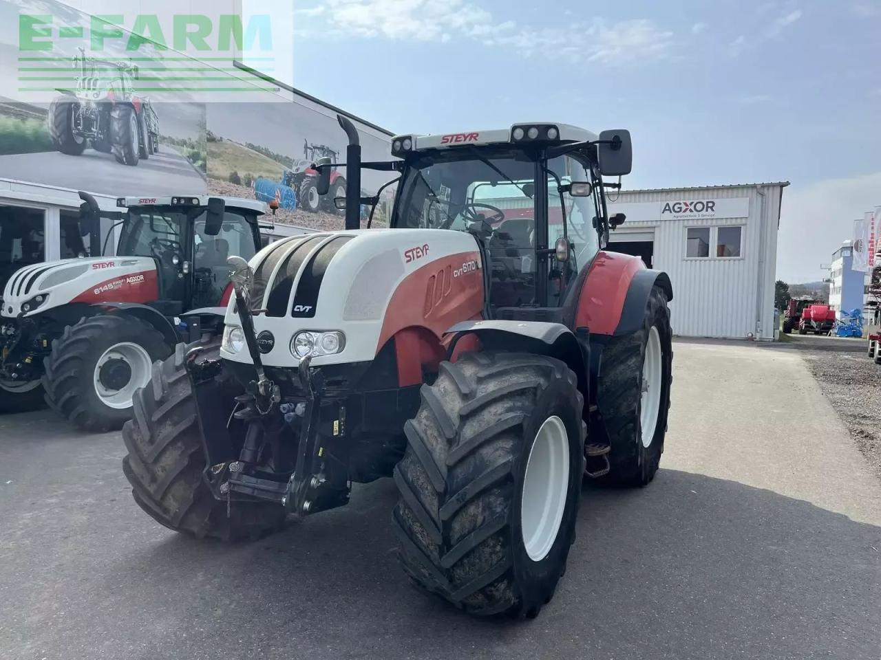 Steyr cvt 170 - Traktör: fotoğraf 1 Steyr cvt 170 - Traktör: fotoğraf 1
