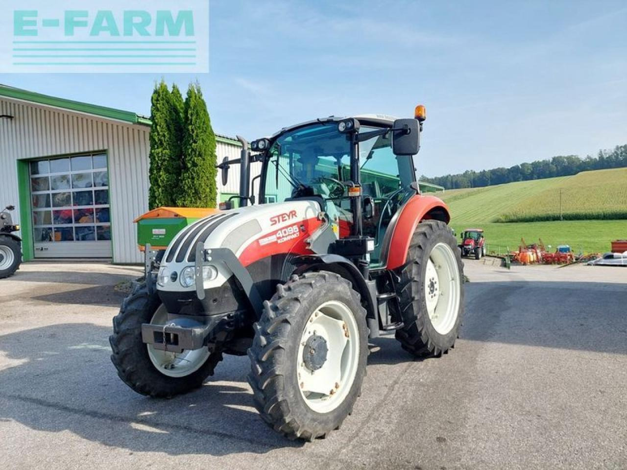 Steyr kompakt 4095 profi 2 - Traktör: fotoğraf 1 Steyr kompakt 4095 profi 2 - Traktör: fotoğraf 1