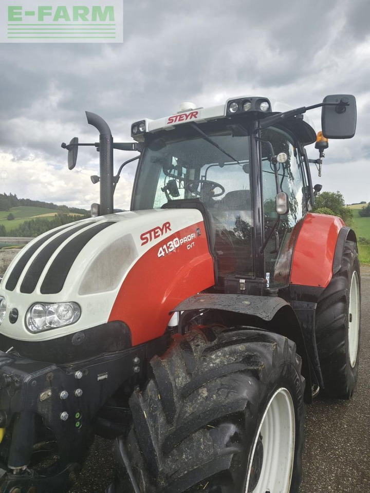 Steyr profi 4130cvt CVT - Traktör: fotoğraf 1 Steyr profi 4130cvt CVT - Traktör: fotoğraf 1