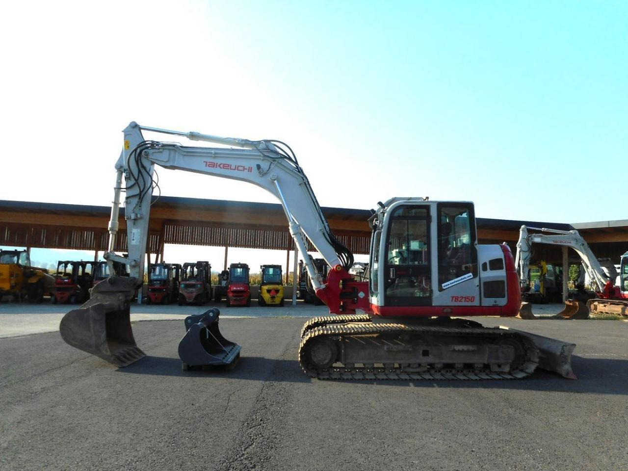 Takeuchi tb 2150 ( 15.095kg ) mit schwenkarm - Paletli ekskavatör: fotoğraf 1 Takeuchi tb 2150 ( 15.095kg ) mit schwenkarm - Paletli ekskavatör: fotoğraf 1