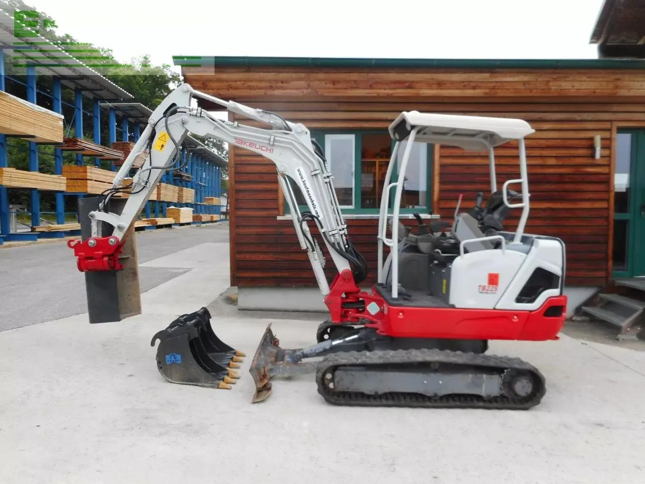 Takeuchi tb 225 mit powertilt + 3 löffel ( service neu ) - Mini ekskavatör: fotoğraf 1 Takeuchi tb 225 mit powertilt + 3 löffel ( service neu ) - Mini ekskavatör: fotoğraf 1