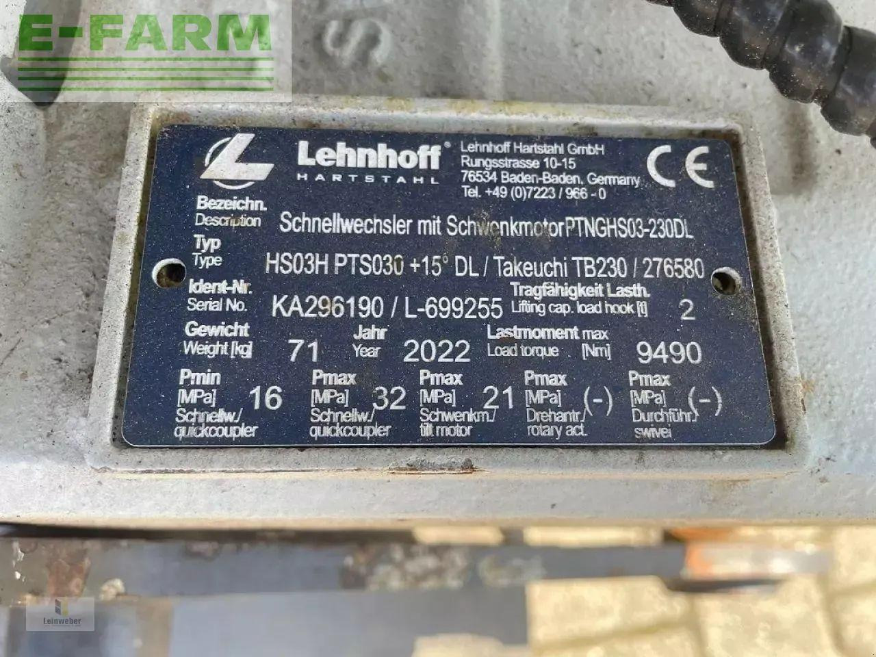 Mini ekskavatör Takeuchi tb 225 v4: fotoğraf 7