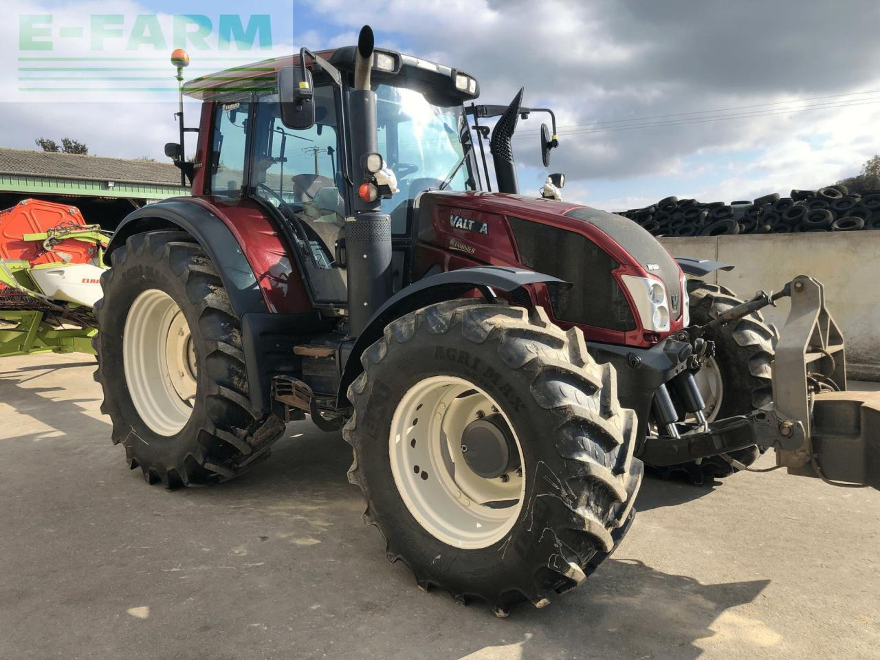 Valtra n 163 - Traktör: fotoğraf 1 Valtra n 163 - Traktör: fotoğraf 1