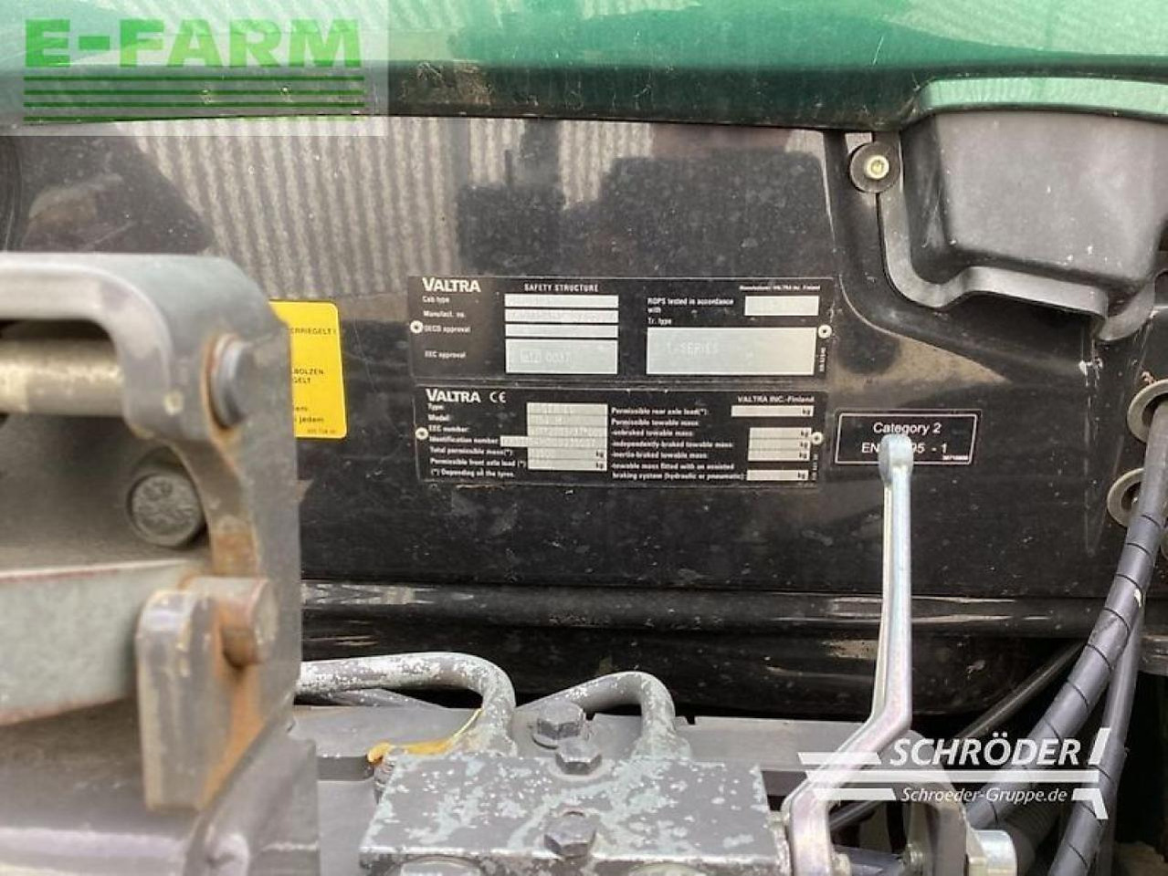 Valtra t 154 h - Traktör: fotoğraf 4 Valtra t 154 h - Traktör: fotoğraf 4