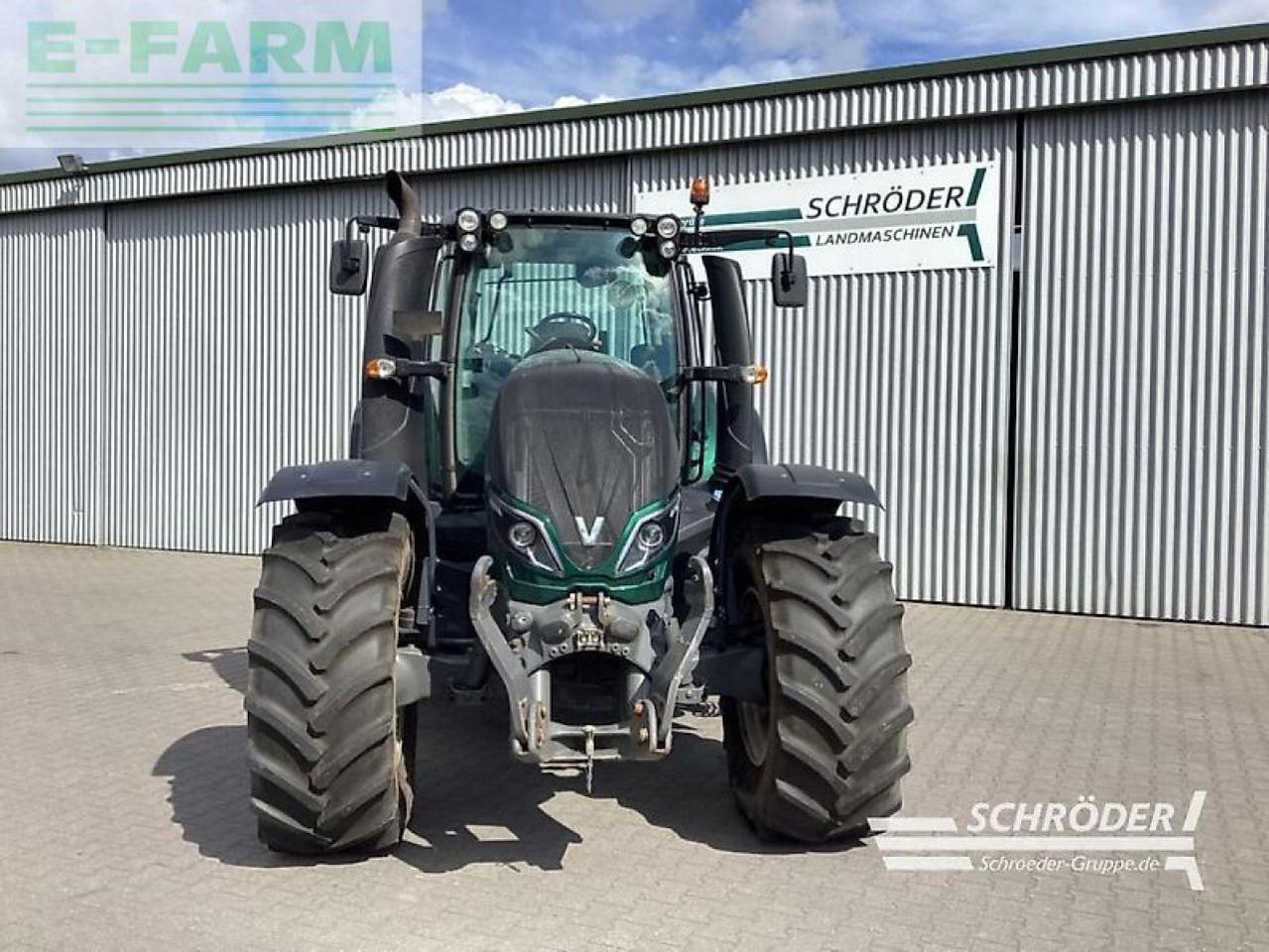 Valtra t 154 h - Traktör: fotoğraf 1 Valtra t 154 h - Traktör: fotoğraf 1