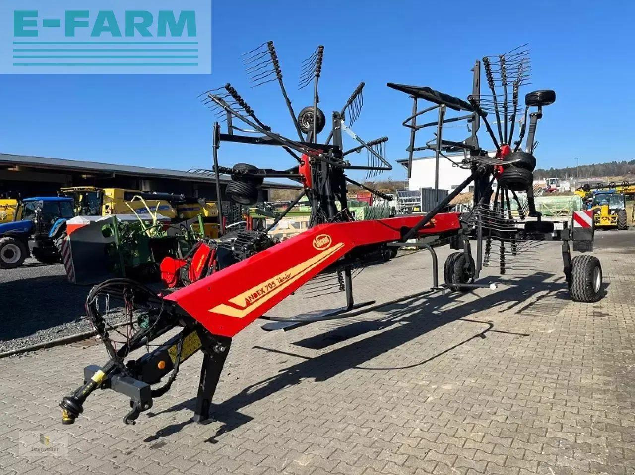 Vicon andex 705 vario - Ot toplama tırmığı: fotoğraf 2 Vicon andex 705 vario - Ot toplama tırmığı: fotoğraf 2