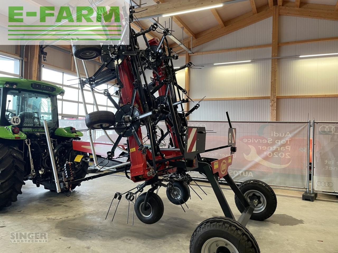Vicon fanex 1124 c - Ot toplama tırmığı: fotoğraf 4 Vicon fanex 1124 c - Ot toplama tırmığı: fotoğraf 4