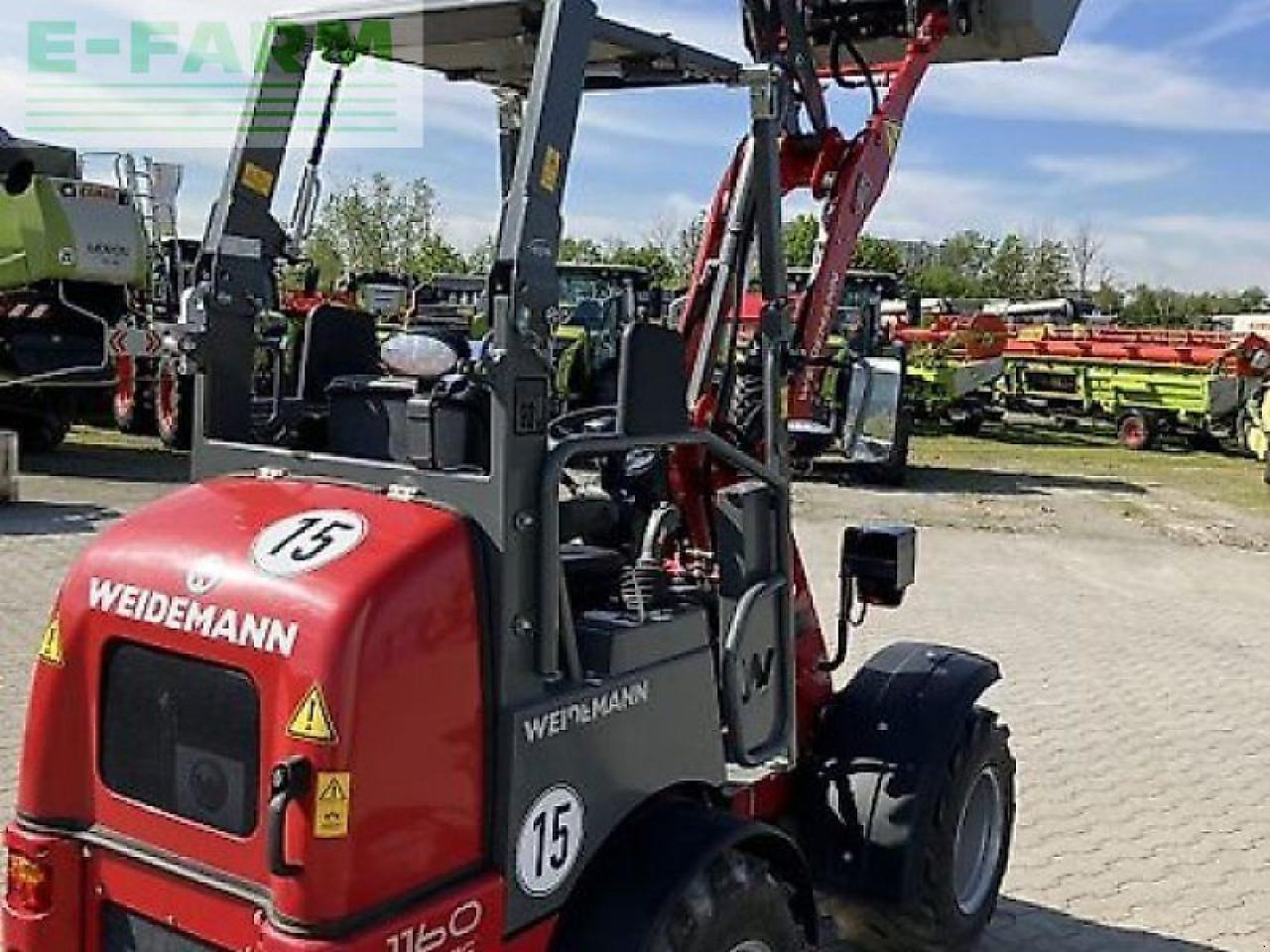 Weidemann 1160 ehoftrac - Mini ekskavatör: fotoğraf 3 Weidemann 1160 ehoftrac - Mini ekskavatör: fotoğraf 3