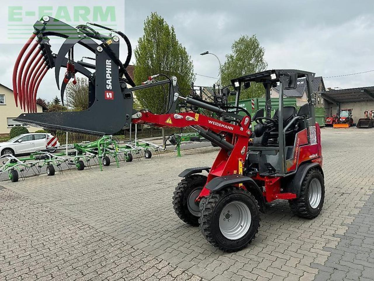 Weidemann 1190e - Mini ekskavatör: fotoğraf 1 Weidemann 1190e - Mini ekskavatör: fotoğraf 1
