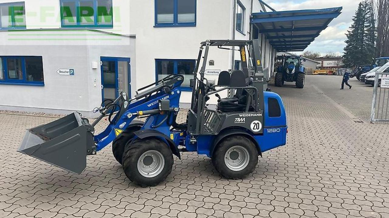 Weidemann 1280 - Mini ekskavatör: fotoğraf 1 Weidemann 1280 - Mini ekskavatör: fotoğraf 1