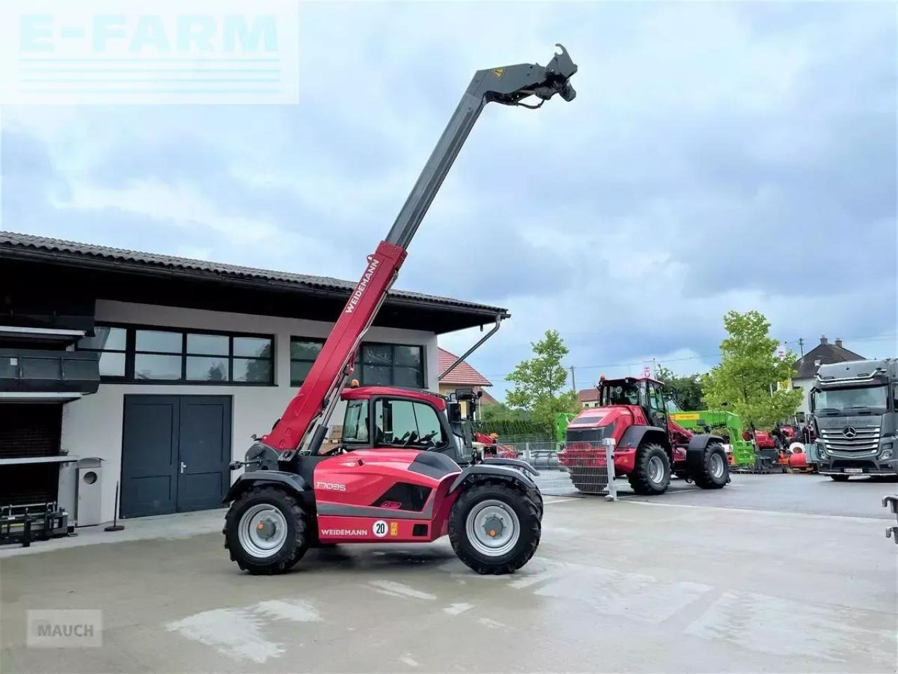 Weidemann t7035 teleskoplader vorführgerät - Teleskopik yükleyici: fotoğraf 1 Weidemann t7035 teleskoplader vorführgerät - Teleskopik yükleyici: fotoğraf 1