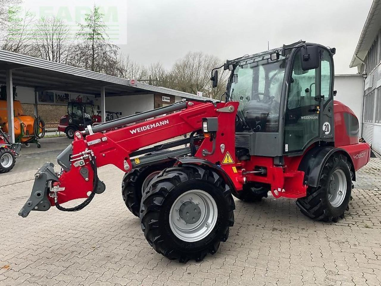 Weidemann teleskopradlader 4080t - Tekerlekli yükleyici: fotoğraf 2 Weidemann teleskopradlader 4080t - Tekerlekli yükleyici: fotoğraf 2