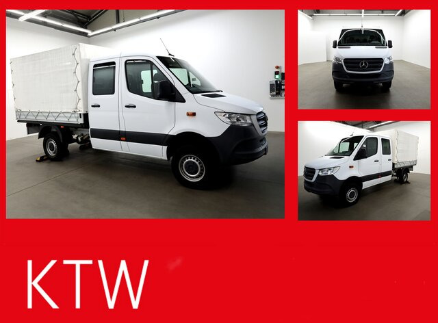 MERCEDES-BENZ Sprinter 314 CDI DOKA,Allrad,Standheizung... - Tenteli kamyonet, Çift kabin kamyonet: fotoğraf 1 MERCEDES-BENZ Sprinter 314 CDI DOKA,Allrad,Standheizung... - Tenteli kamyonet, Çift kabin kamyonet: fotoğraf 1