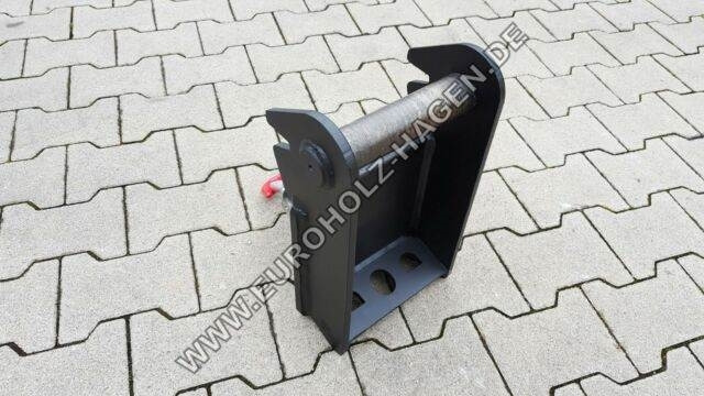 EUROHOLZ Adapter Platte mit drehbarem Lasthaken - Ataşman - İş makinaları: fotoğraf 3 EUROHOLZ Adapter Platte mit drehbarem Lasthaken - Ataşman - İş makinaları: fotoğraf 3