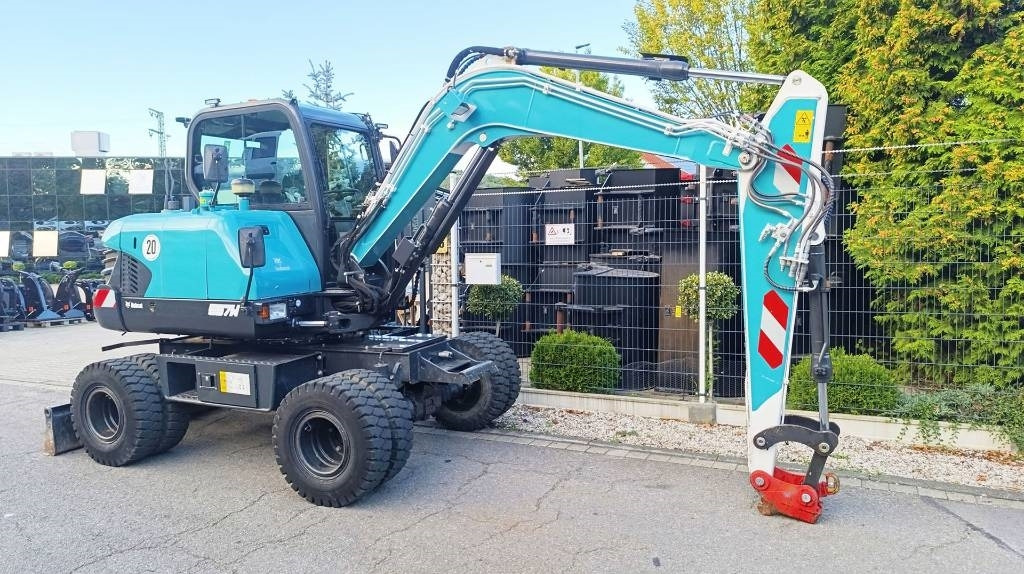 Bobcat Mobilbagger E 57 W, Schnellwechsler MS08, Allrad  finansal kiralama Bobcat Mobilbagger E 57 W, Schnellwechsler MS08, Allrad: fotoğraf 6