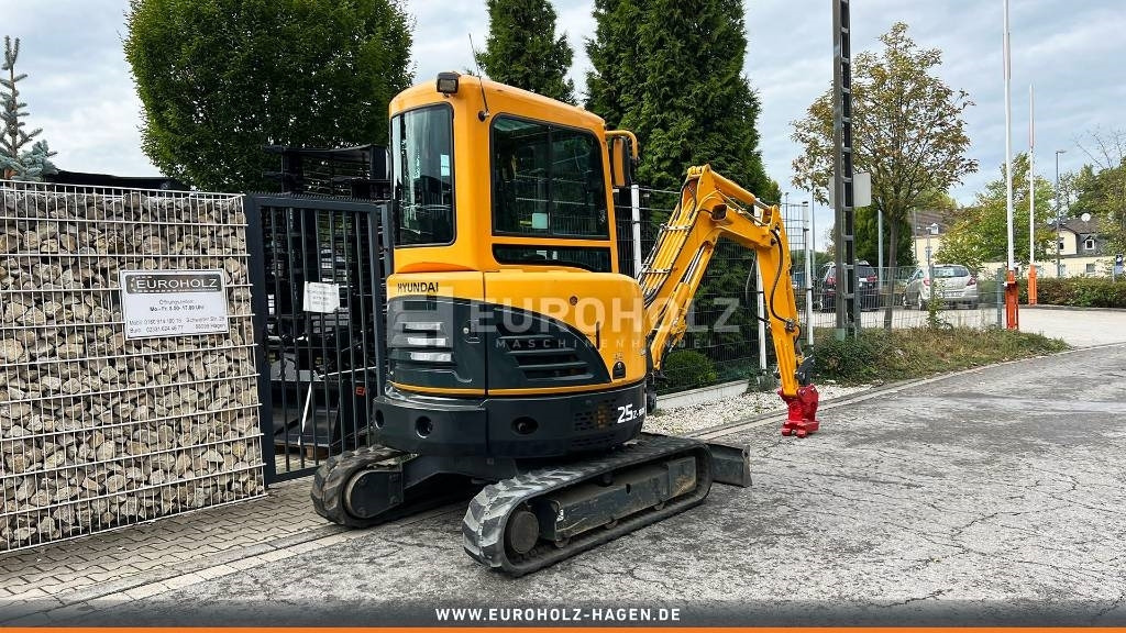 Hyundai Minibagger Robex 25 Z 9AK Powertilt Schnellw. MS03 - Mini ekskavatör: fotoğraf 1 Hyundai Minibagger Robex 25 Z 9AK Powertilt Schnellw. MS03 - Mini ekskavatör: fotoğraf 1