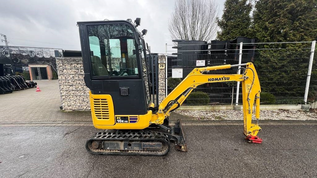 Komatsu PC 16 R-3HS, Minibagger mit Schnellwechsler MS 01 - Mini ekskavatör: fotoğraf 2 Komatsu PC 16 R-3HS, Minibagger mit Schnellwechsler MS 01 - Mini ekskavatör: fotoğraf 2