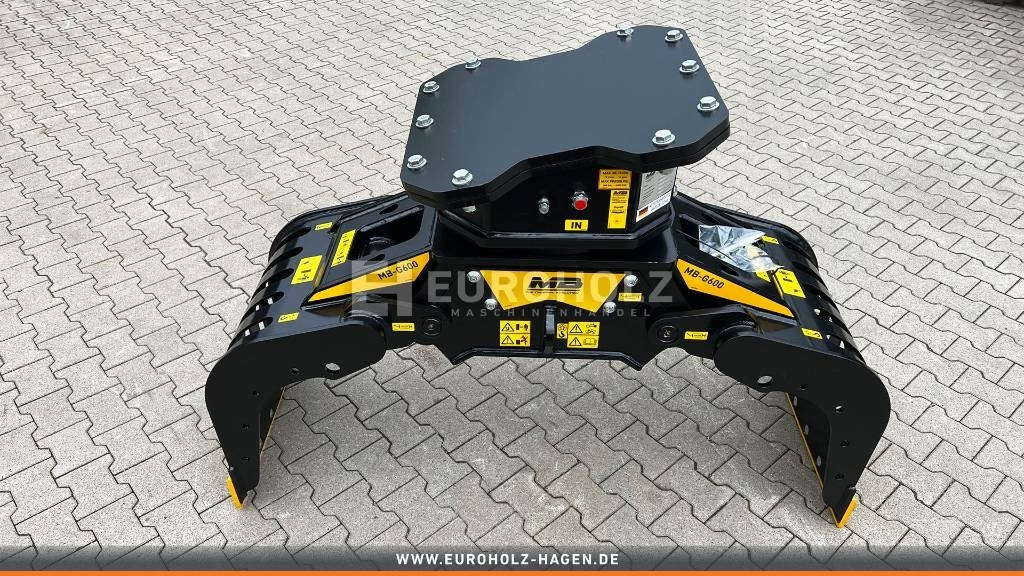 Sortiergreifer MB Crusher MB-G600 S4 6-12 t  - Çeneli kepçe - İş makinaları: fotoğraf 1 Sortiergreifer MB Crusher MB-G600 S4 6-12 t  - Çeneli kepçe - İş makinaları: fotoğraf 1