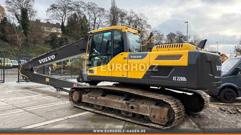 Paletli ekskavatör Volvo EC 220, Kettenbagger mit Long Reach, Kamera, Klima: fotoğraf 8
