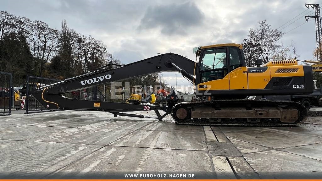 Paletli ekskavatör Volvo EC 220, Kettenbagger mit Long Reach, Kamera, Klima: fotoğraf 7