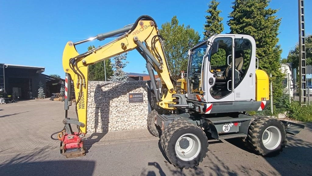Tekerlekli ekskavatör Wacker Neuson 9503 Bagger Powertilt, SW Martin, Verstellausleger: fotoğraf 17