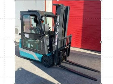 Baoli KBET18 - Elektrikli forklift: fotoğraf 1 Baoli KBET18 - Elektrikli forklift: fotoğraf 1